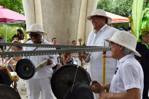 Pollinator Tea Party, May 2025. Picture by Pedro Luna